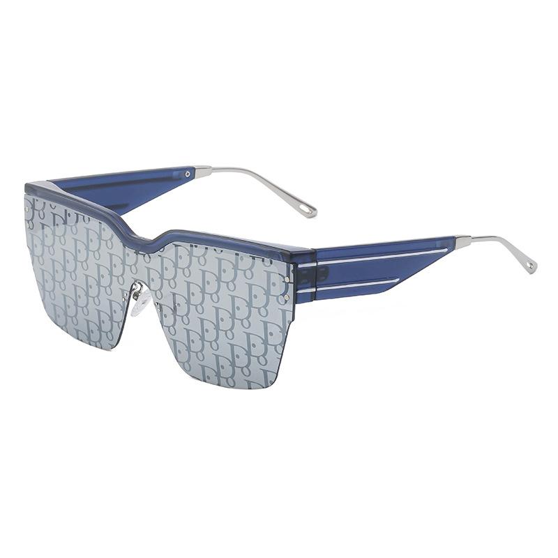 Солнцезащитные очки в полуоправе, цельные, женские, солнцезащитные очки Tide с большой оправой и покрытием Five-Star, цветные, мужские очки