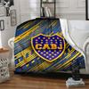 CABJ Flannel Blanket Soft All-Season Throw, Design for Camping, Car Travel, Hiking Sofa, Bed, Office Perfect Gift for Parties