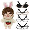 Mini Plush Doll Accessories Cute Heart Frame Plush Doll Eyeglasses For 10cm Dolls Glasses Clothes