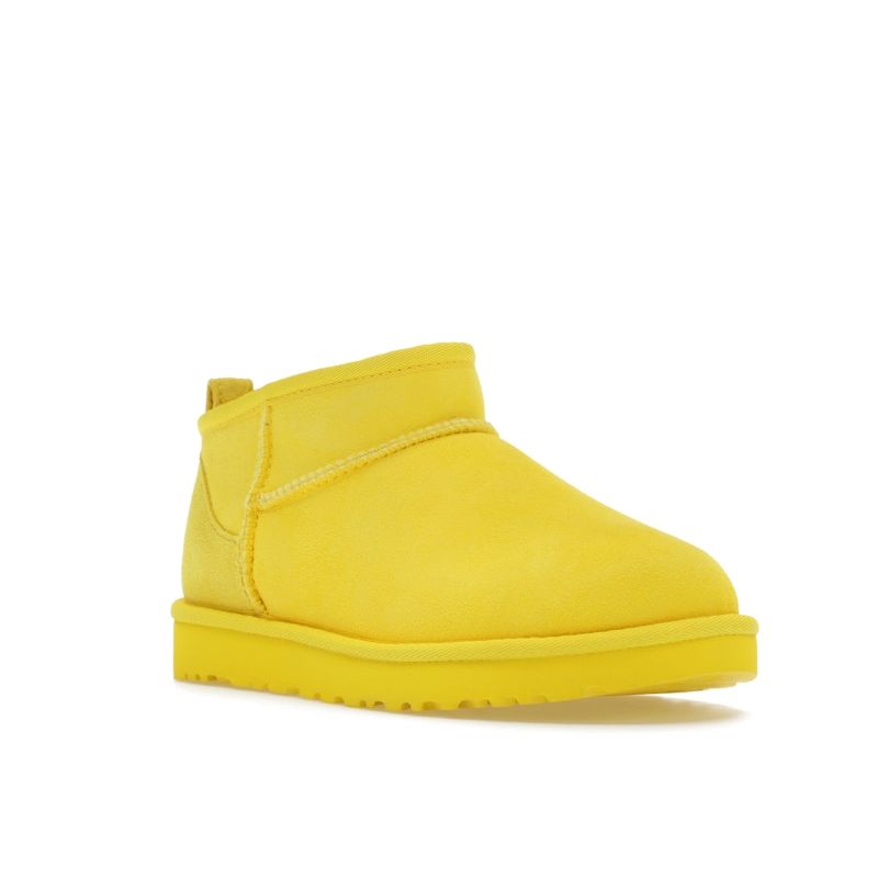 UGG Мужские классические пушистые тапочки из холста 1116109-CAN
