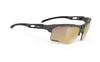 Keyblade Lens Bridge Temple 41mm [RUDYPROJECT] Sunglasses, Charcoal/ML Gold, Width 70mm, Width 14mm, Length 130mm, Height