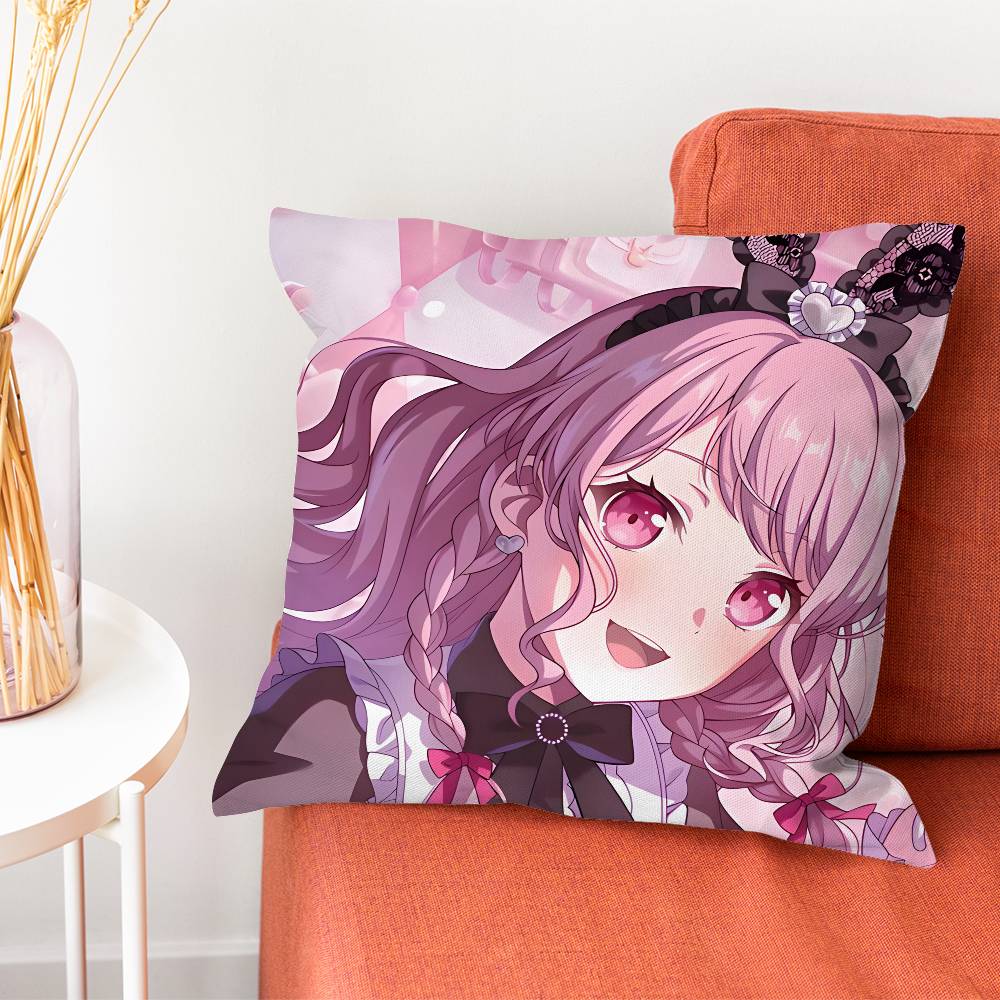 BBanG Dream Anime Pillow Case Plush Fabric Soft Pillowcase Double Sided Print Cushion Cover Household Gifts