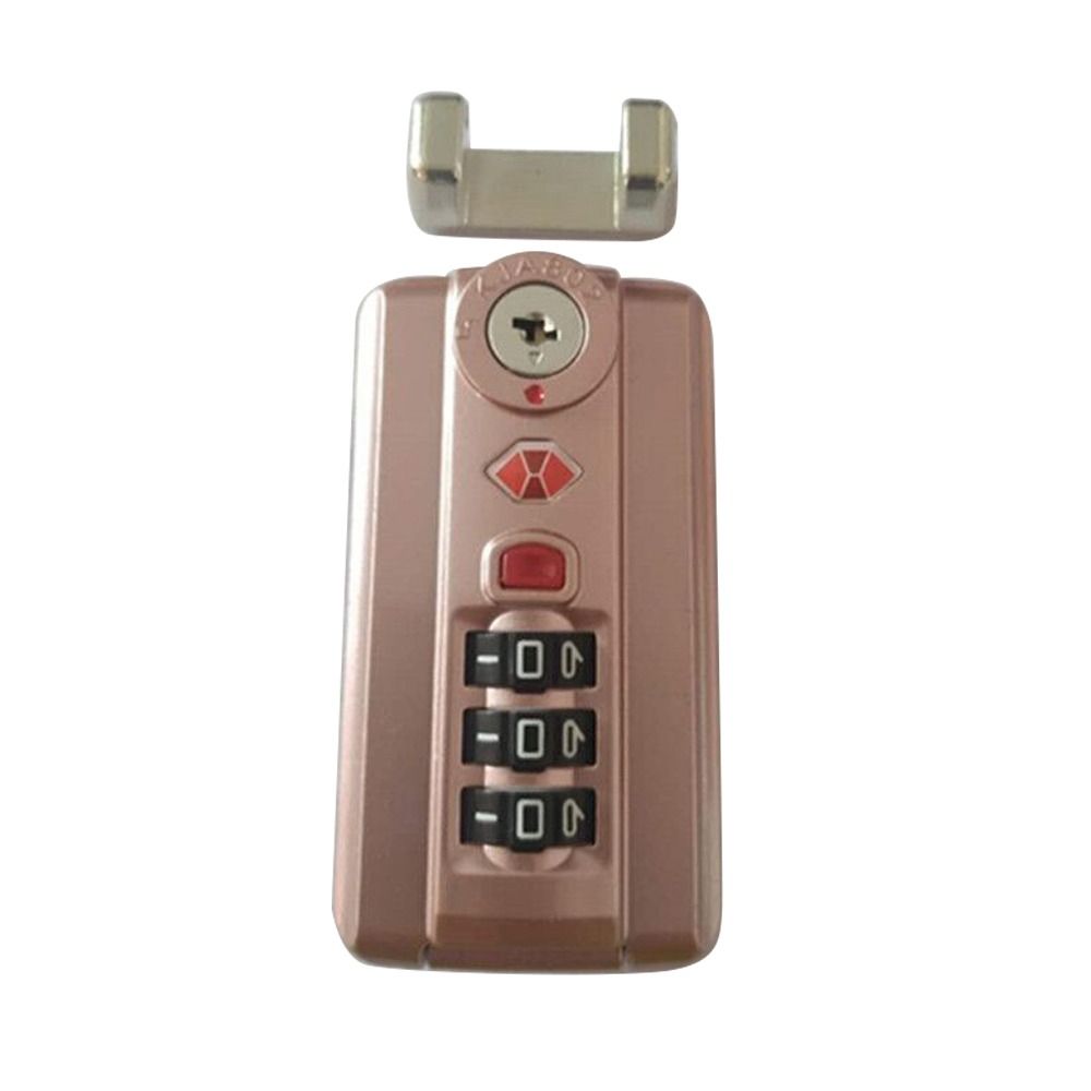 Кодовый замок для чемодана, багажа, 3-значный кодовый замок, таможенный парольный замок