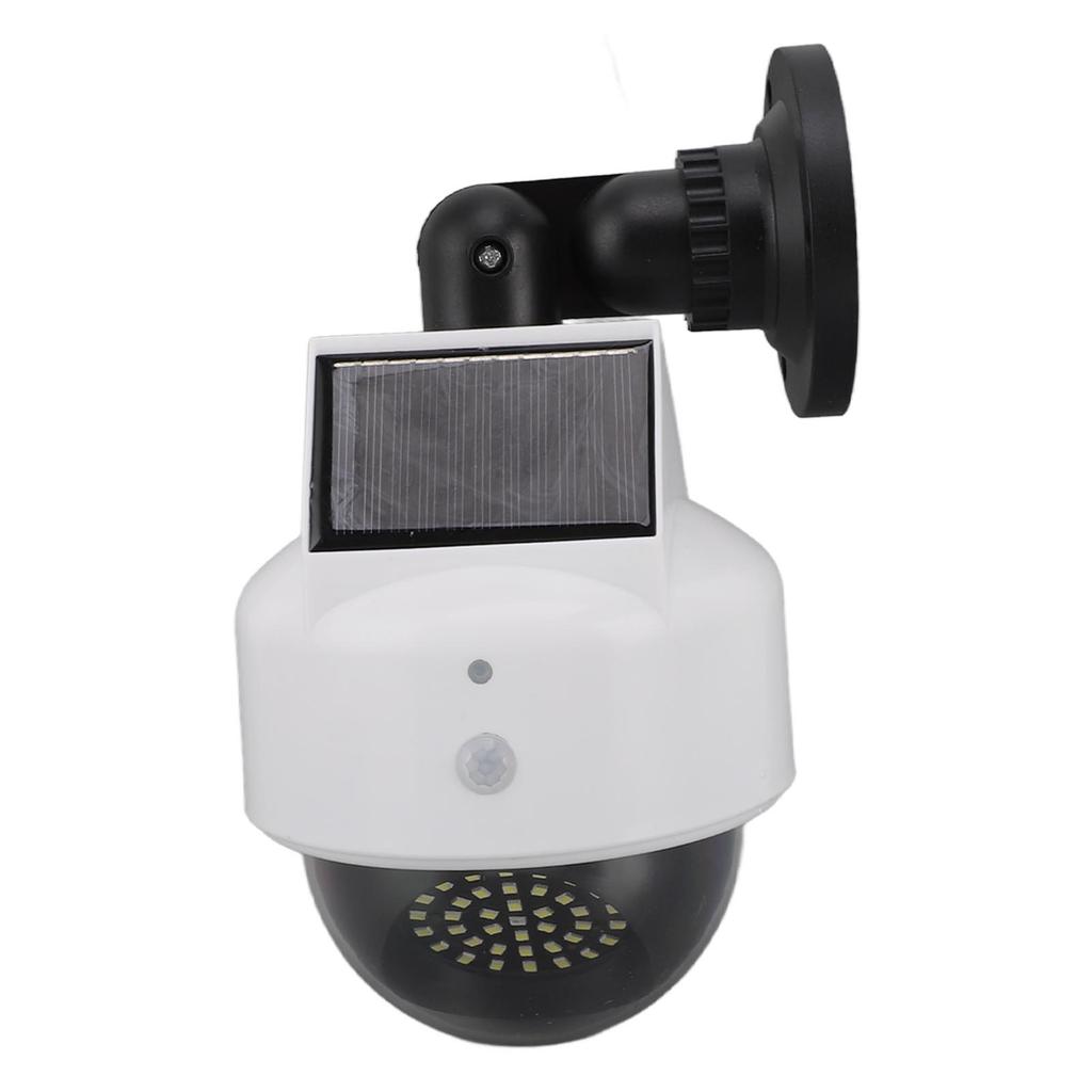 Solar Dummy Fake Camera Security Outdoor Solar Powered Simulated Surveillance Cameras with Flashing