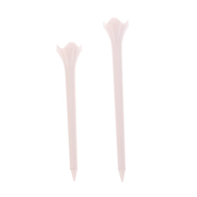 10 шт. 70 мм 83 мм длина профессиональная тройка пластиковые тройники для гольфа 4 когтя прочные пластиковые тройники для гольфа аксессуары для гольфа для игроков в гольф