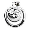 FRRK Metal Male Chastity Cage for Men Sex Bondage Cock Penis Fetish BDSM Sex Toys With Anal Plug Prostate Massage Wand