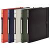 LIHIT LAB File Clear Book A4 Replaceable pocket Orange 30-hole 2-type N7520-4