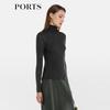 PORTS Women's 100% Cashmere High-Neck Knit Pullover
