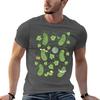 Cucumber Summer TShirt Casual Soft Cotton Short Sleeve Tee