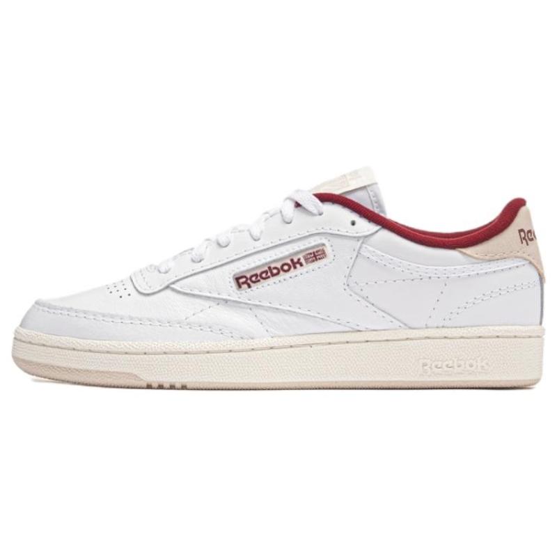 Reebok Кроссовки Club C 85 'White Classic Maroon' 100032972