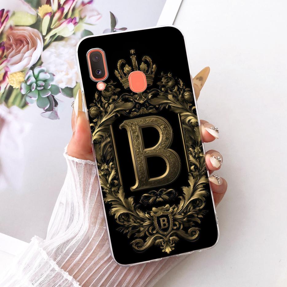 For Samsung Galaxy A20e Case SM-A202F Cute Crown Letters Cover Soft Slim Phone Case For Samsung A20 A 20e 20 s Galaxy A20s Shell