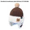 Wool Ear Protection Hat Soft Children Beanies Baby Wear Woolen Knitted Hats  Infant