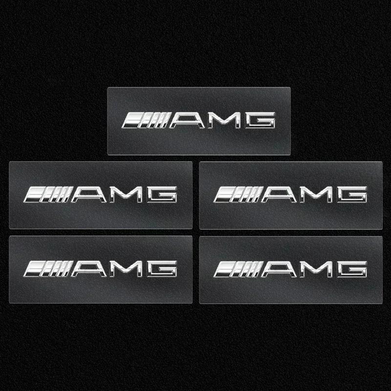 JCG1 Creative stickers emblem Auto Decor Decals Car Window Wiper Stickers For Mercedes Benz AMG A B C E S class GLA GLC CLA GLK GLE