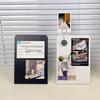 1 шт. Креативная металлическая магнитная доска для фотодисплея, DIY настольная доска для сообщений, с закругленными углами, кованая табличка, доска для заметок для Кофе S