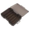 2PCS V-type 12 Slots Fishing Lure Box Double Sided Bait Organizer Case  For Anglers
