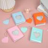 1PC Solid Color Pockets Portable Key Chain Photos Holder Mini Photocard Albums for Kpop Idol Star Chasing Cards Collect Book