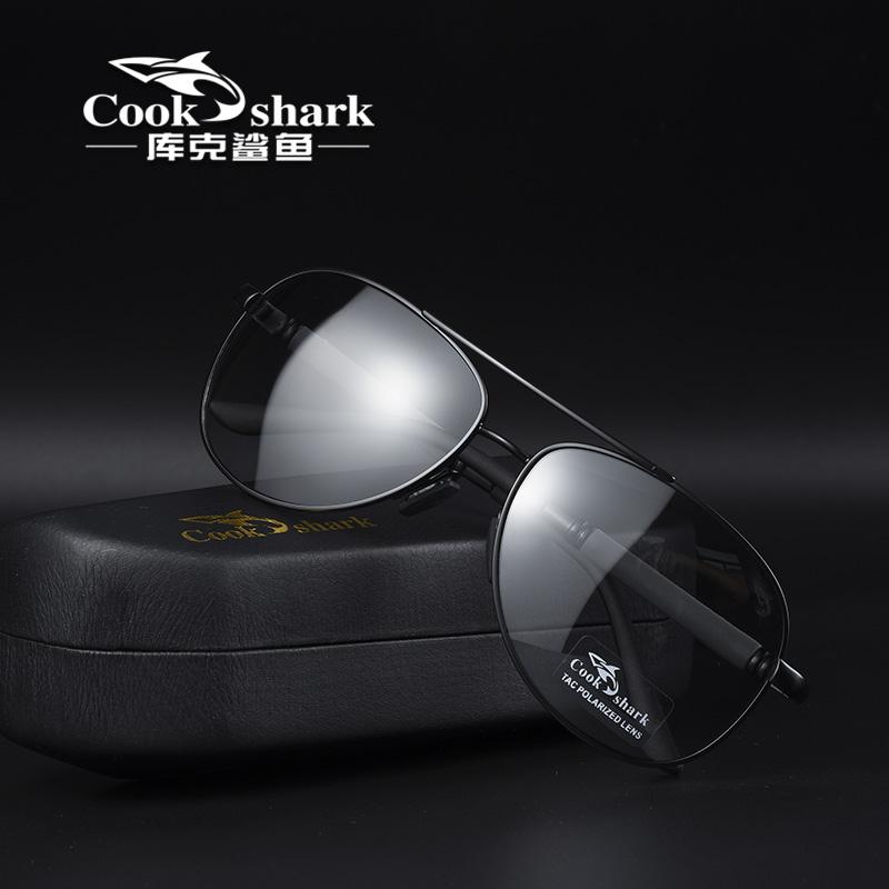 Солнцезащитные очки Cook Polarizer, меняющие цвет, мужские солнцезащитные очки для водителей, для рыбалки, для вождения днем и ночью, специальные очки Tide