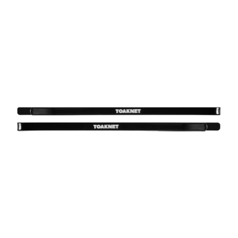 TOAKNET BOBBY LOGO THIN BLACK GLOSSY