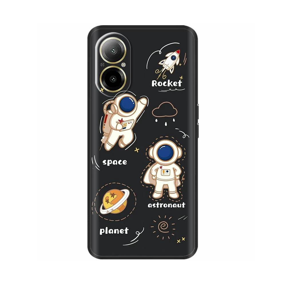 Для Realme C67 4G Чехол Накладка на телефон Крутой Милый Мягкий Гладкий Жидкий Силикон Бампер Для Oppo Realme C67 Полная Защита Задняя Крышка