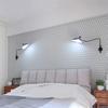 Nordic Modern Minimalist Wall Light Reading Led Lamp Long Living Study Room Bedroom Bedside Arm Adjustable Lighting Decoration