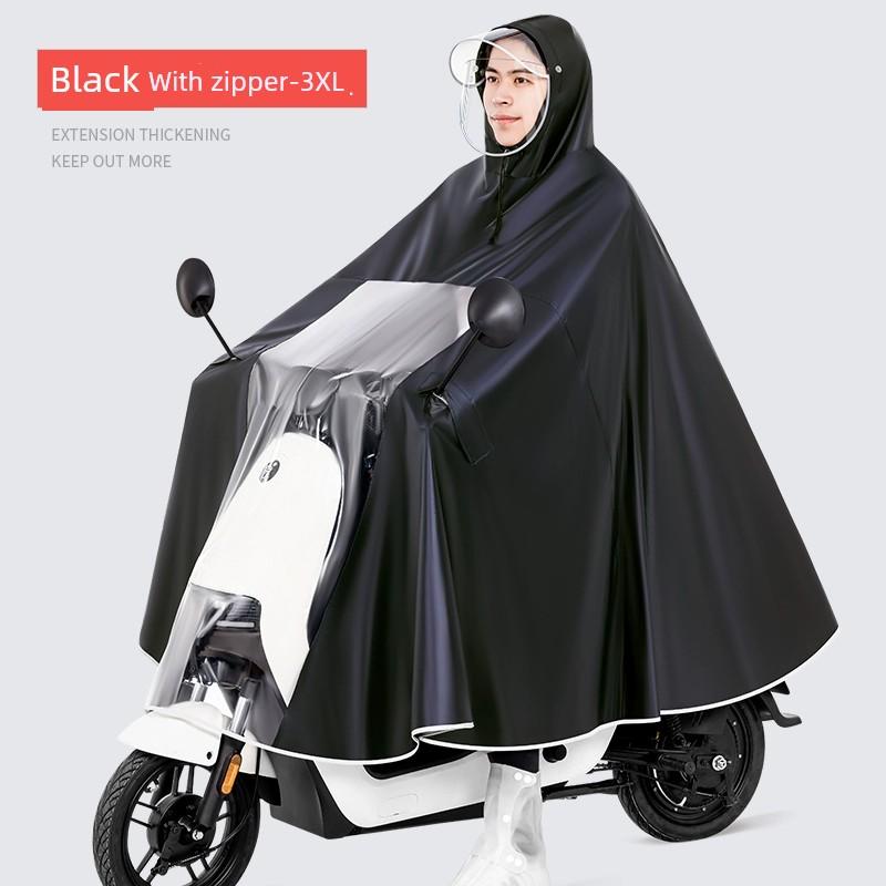 Raincoat Electric Car Men's Motorcycle 2023 Full Body Rainproof Battery Car Cycling Special Classy Poncho