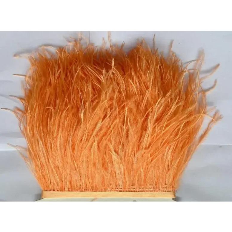 Feather5m Ostrich Hair Fringe Feather Trims Stage Costume Accessories Manufacturers