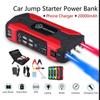 Автомобильный пусковое устройство Quick Start Power Bank 99800 мАч Стартовое зарядное устройство для 12 В 2 А Стартовое зарядное устройство для автомобилей Аварийный бустерный аккумулятор со светодиодной подсветкой