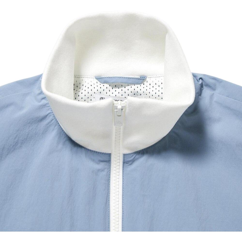 Uniqlo X JW Anderson Коллаборация Весна-Лето 2023 Серия Весна-Лето Повседневная Свободная Дизайн Цветовые Блоки Спортивная Ребристая Куртка с Длинным Рукавом Женские куртки 458639-61