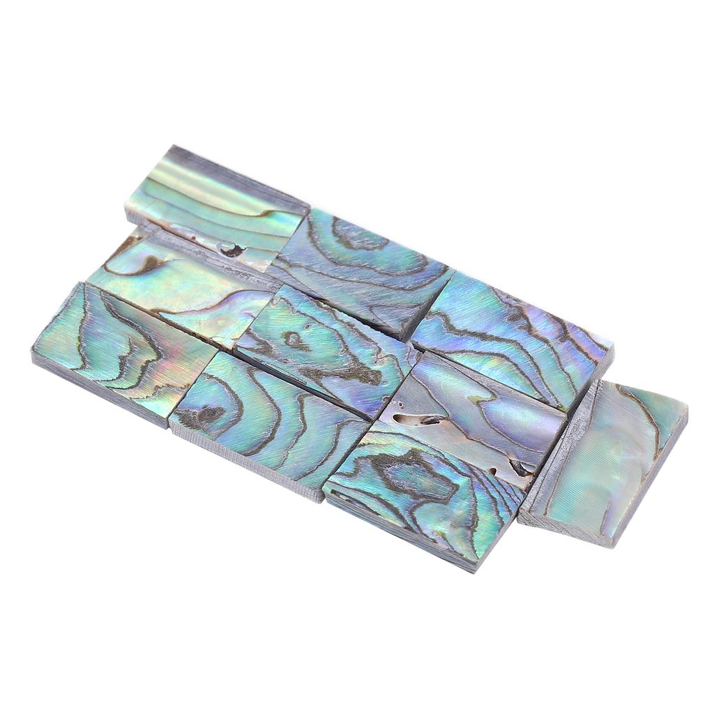 10 шт. инкрустация ракушками Abalone, натуральный материал для инкрустации гитар, материалы для инкрустации накладок на гриф гитары