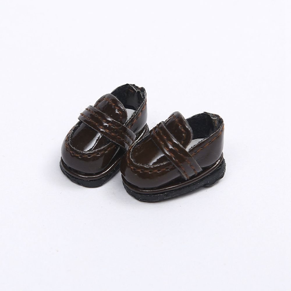for 1/12BJD Doll Cute Handmade New Casual Cowhide Dolls Shoes Leather Shoes Doll Boots