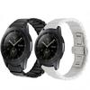 Керамический ремешок 22 мм 20 мм для Samsung Galaxy Watch 7 6 5 Pro 4 Classic 44 40 мм Браслет для Huawei Watch GT5 Pro/GT5 4 3 46 мм Ремешок