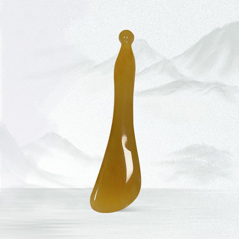 Смоляная доска Гуаша для лица, специальная косметическая палочка для подтяжки глаз, скребок для акупунктурного массажа носа, оздоровительный массаж, инструменты для скребков