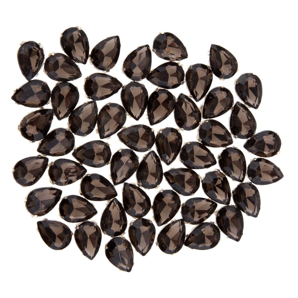 50 шт. хрустальные бусины украшения DIY шитье ремесла сапфир