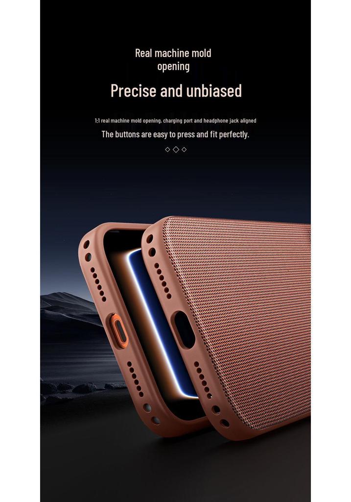Apple 17 Pro Max Official Fabric Case | Tech Texture | iPhone 16 Magnetic | Drop Protection