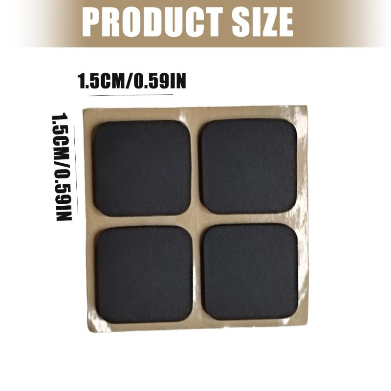 4PCS AntiSlip Keyboards Pad With High Frictions Base for Mini Long Office And Gaming Use