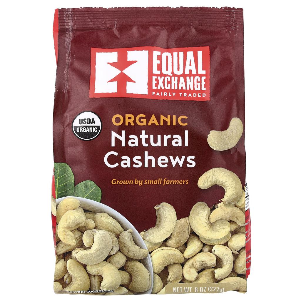 Equal Exchange, Organic Raw Cashews, 8 oz (227 g)