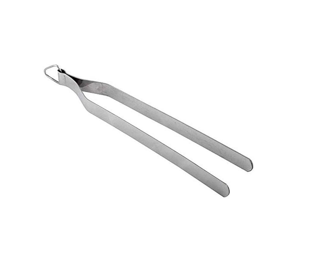 TreegoArt Stainless Steel Round Roasting Net Roaster Wire Papad Jali, Roti Jali With Chimta For Kitchen - Pack Of 2