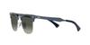 RB3507 Clubmaster Aluminum Brushed Blue on 51 Ray-Ban Sunglasses, 924871, Silver,