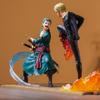 ONE PIECE Sanji Zoro Duel, Model Statues, Anime Peripherals, Home Ornaments, Valentine's Day Gifts, Small Gifts