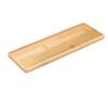 Bamboo Tray Decorative Bathroom Counter Tray Rounded Edges Bamboo Candle Holder Home Decor Countertop Organizer Holder for Soap