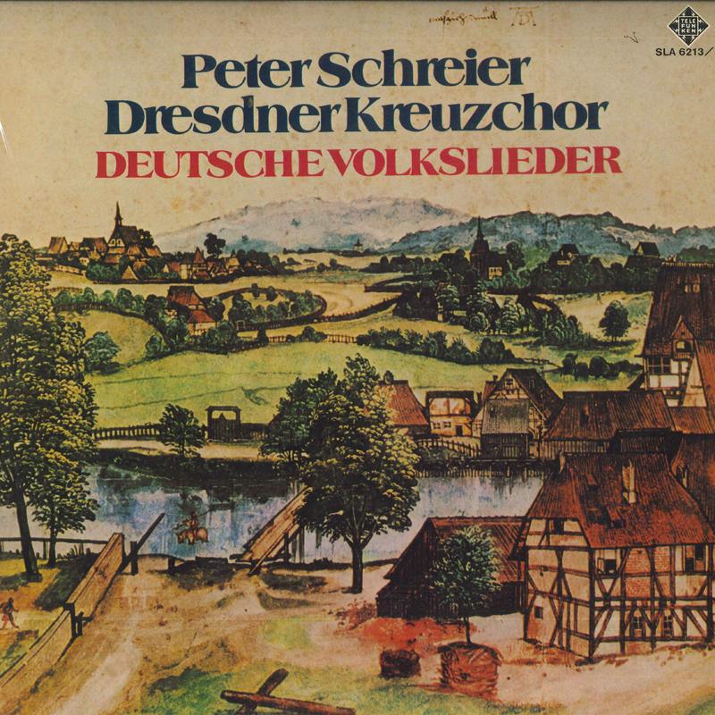 LP ПЛАСТИНКА ПЕТЕР ШРАЙЕР - Сборник немецких народных песен SLA62134 TELEFUNKEN 1977 Япония Классика Б/У