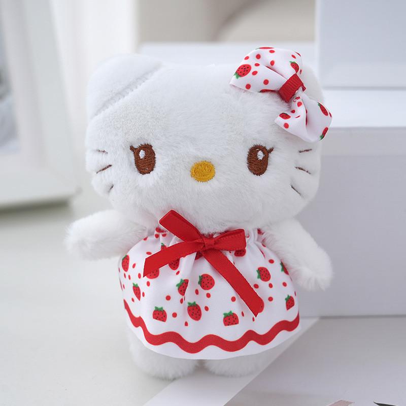 Очаровательная плюшевая игрушка Hello Kitty, милая кукла для девочек, подарок с очаровательным дизайном