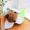 Cute Capybara Turned Into Banana Plush Toy Ugly Cute Kapibara Doll Grab Machine Doll Gift Exchange