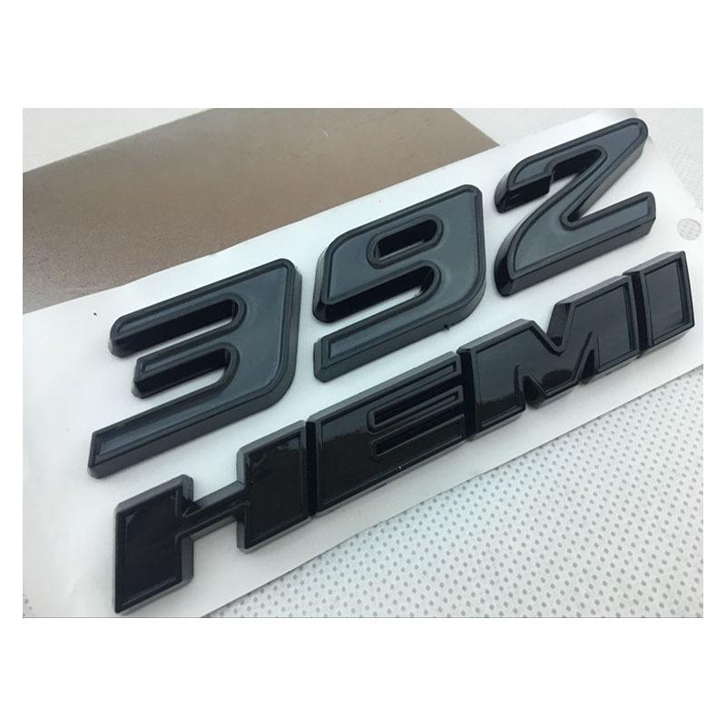 392hemi Black Red Emblem Fender Side Badge Sticker 64l Decal For 300c Srt8 3500