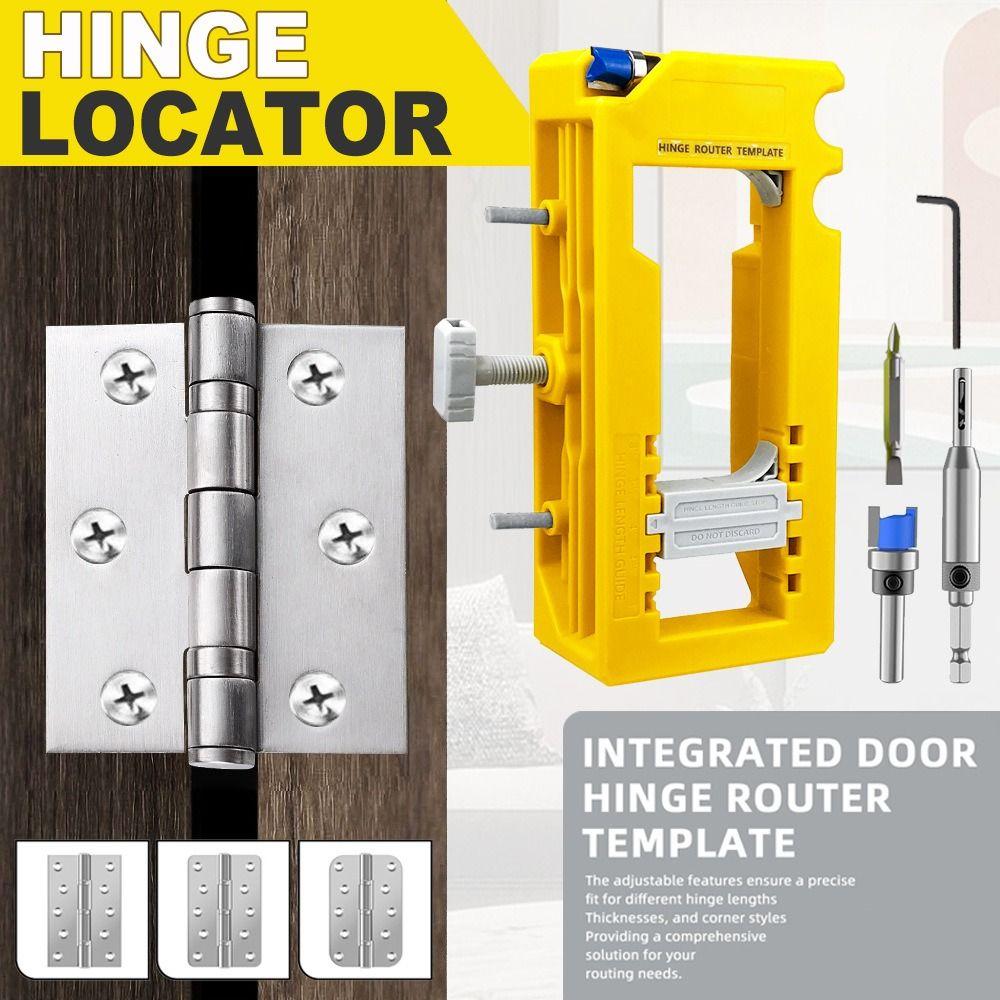 Accurate Scoring Door Mortise Tool Door Mount Door Installation Kit 1-3/8" or 1-3/4" Thick