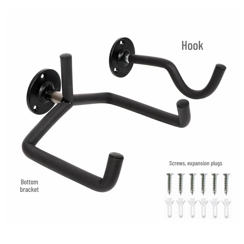 Наклонный настенный держатель-стойка для гитары и бас-гитары