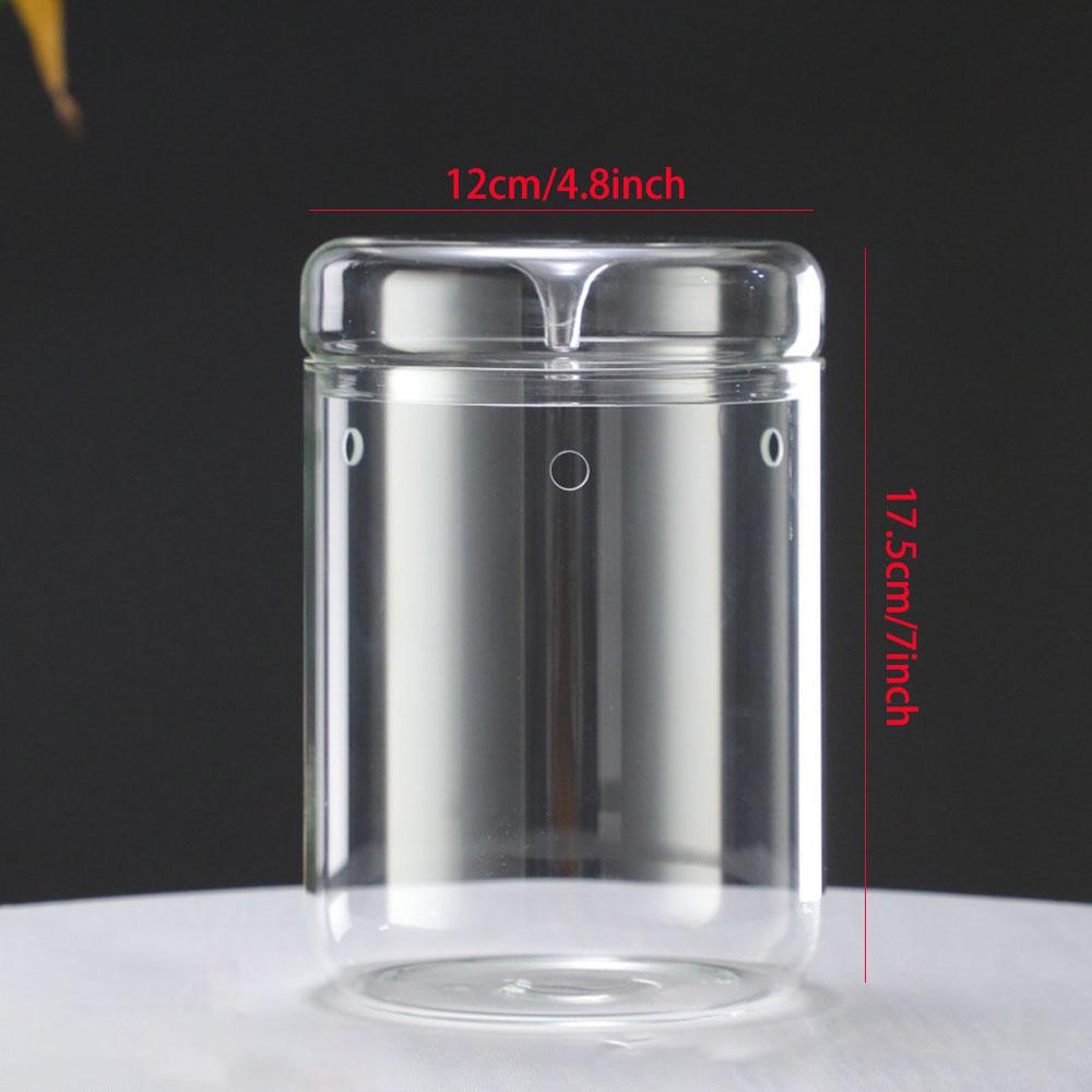 Стеклянные бутылки Творческая коллекция росы Ваза Микроландшафт Суккулентный мох Бонсай Террариум Домашний декор