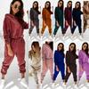 Tracksuit Women Velvet Tracksuit Two Piece Set Sweatsuits for Women Pants Sets