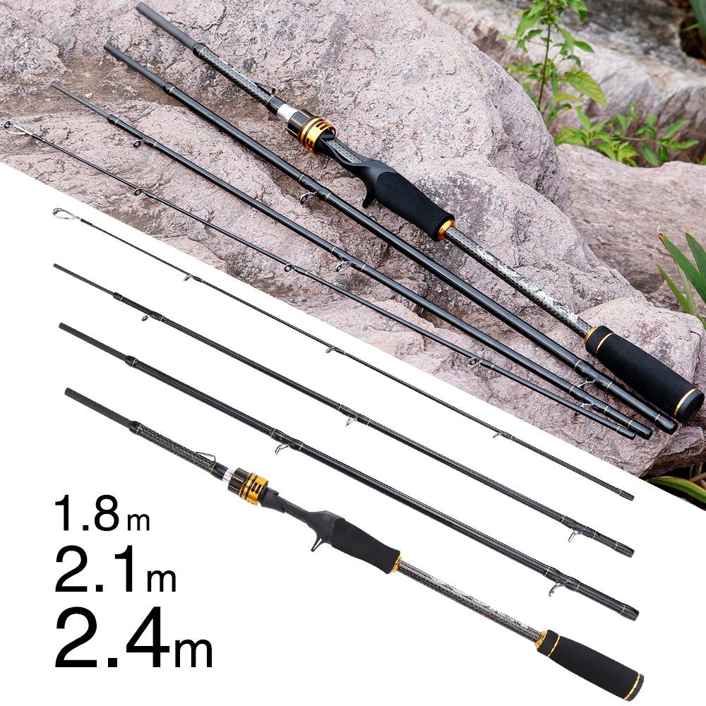 Кастинговая удочка с углеродным волокном Сверхлегкие удилища Baitcaster удочки Морская рыбалка в соленой воде