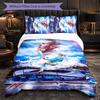Erling Haaland Themed Bedding 3Pcs Duvet Cover Set Decorative Bed Linen For Teen Room Home Decoration